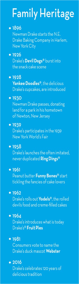 slide 5 of 8, Drake's Cakes, Drake's Family Pack Coffee Cakes with cinnamon streusel topping, 12.22 oz