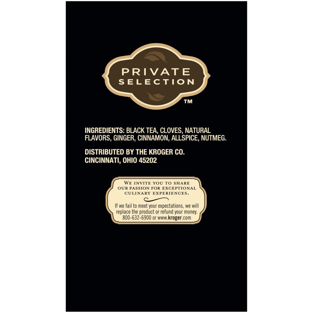 slide 2 of 4, Private Selection Chai Black Tea - 20 ct, 20 ct