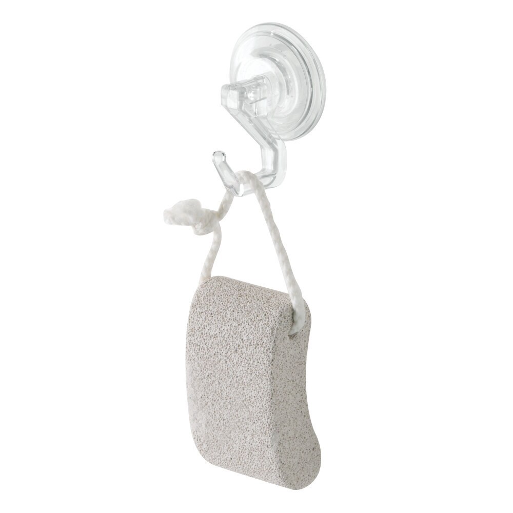 slide 2 of 6, InterDesign Clear Power-Lock Suction Hooks - 2 Pack - Clear, 1 ct