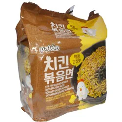 Paldo Stir-Fried Chicken Noodle With Spicy Soy Sauce