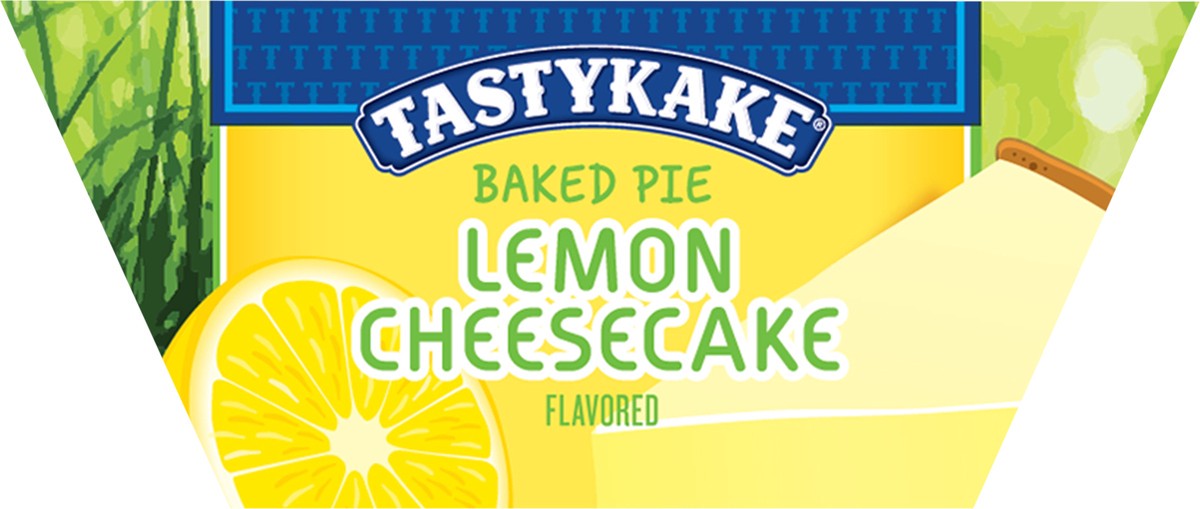 slide 9 of 9, Tastykake Baked Lemon Cheesecake Flavored Pie, 4 oz, 4 oz
