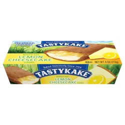 Tastykake Baked Lemon Cheesecake Flavored Pie, 4 oz