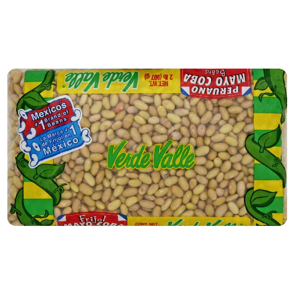 slide 1 of 1, Verde Valle Peruano Mayo Coba Beans, 2 lb