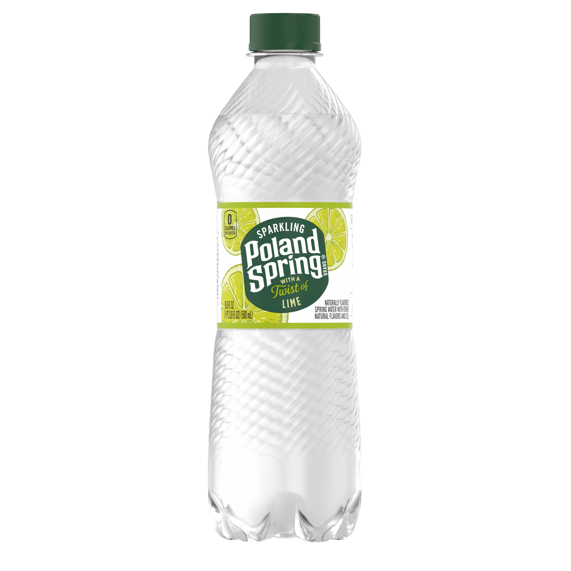 slide 1 of 9, Poland Spring Sparkling Water, Zesty Lime- 16.9 fl oz, 16.9 fl oz