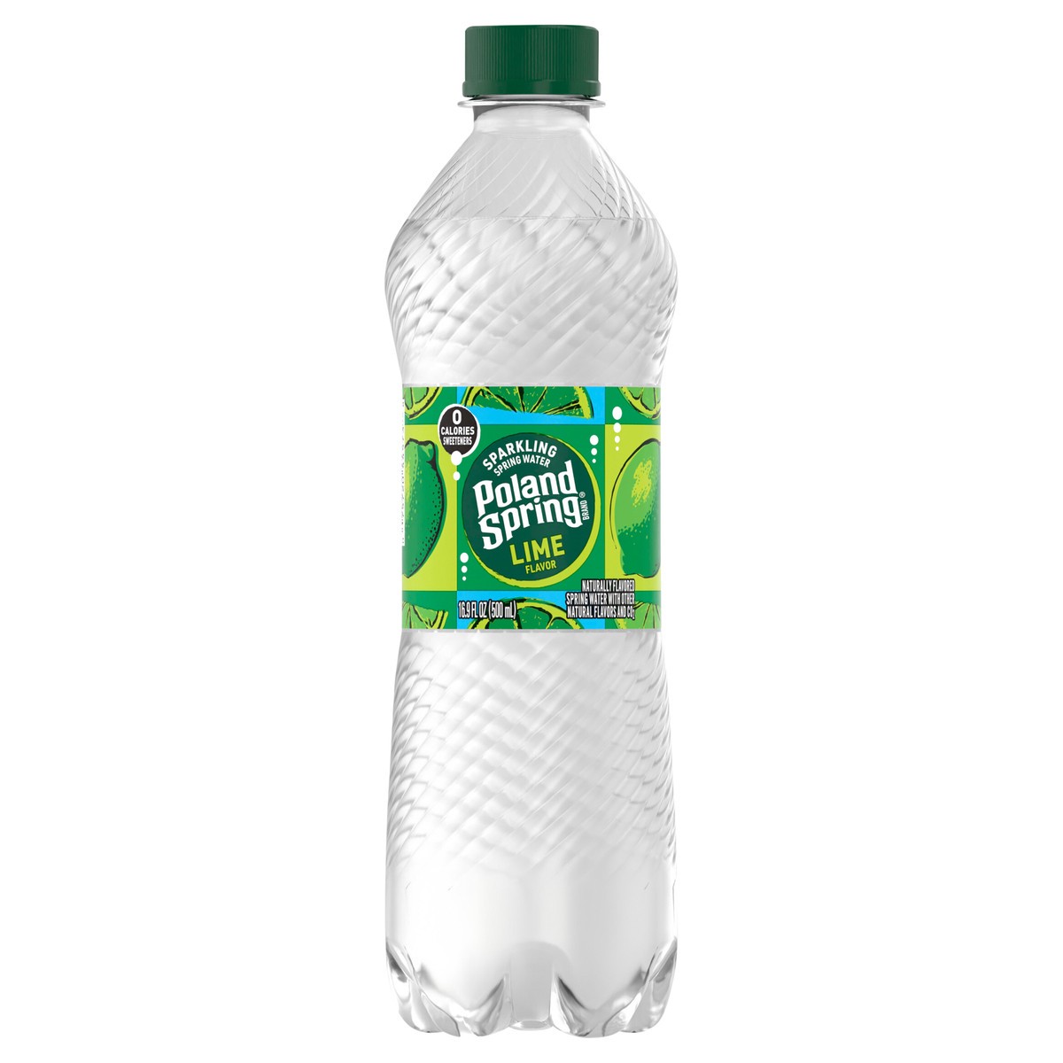 slide 3 of 9, Poland Spring Sparkling Water, Zesty Lime- 16.9 fl oz, 16.9 fl oz