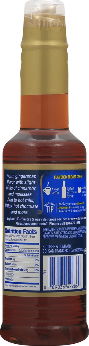 slide 9 of 11, Torani Flavoring Syrup 375 ml, 375 ml