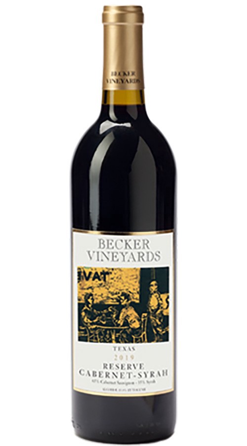 slide 1 of 1, Becker Vineyards Becker Texas Cabernet/Syrah, 750 ml