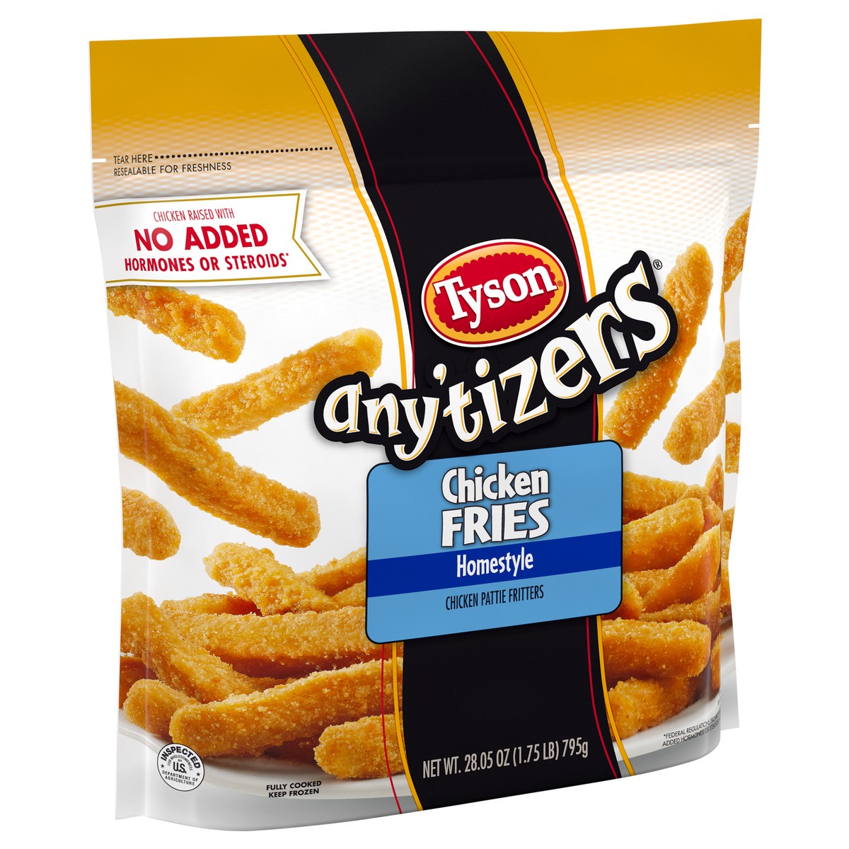 slide 2 of 6, Tyson Any'tizers Homestyle Chicken Fries - Frozen - 28.05oz, 28.05 oz
