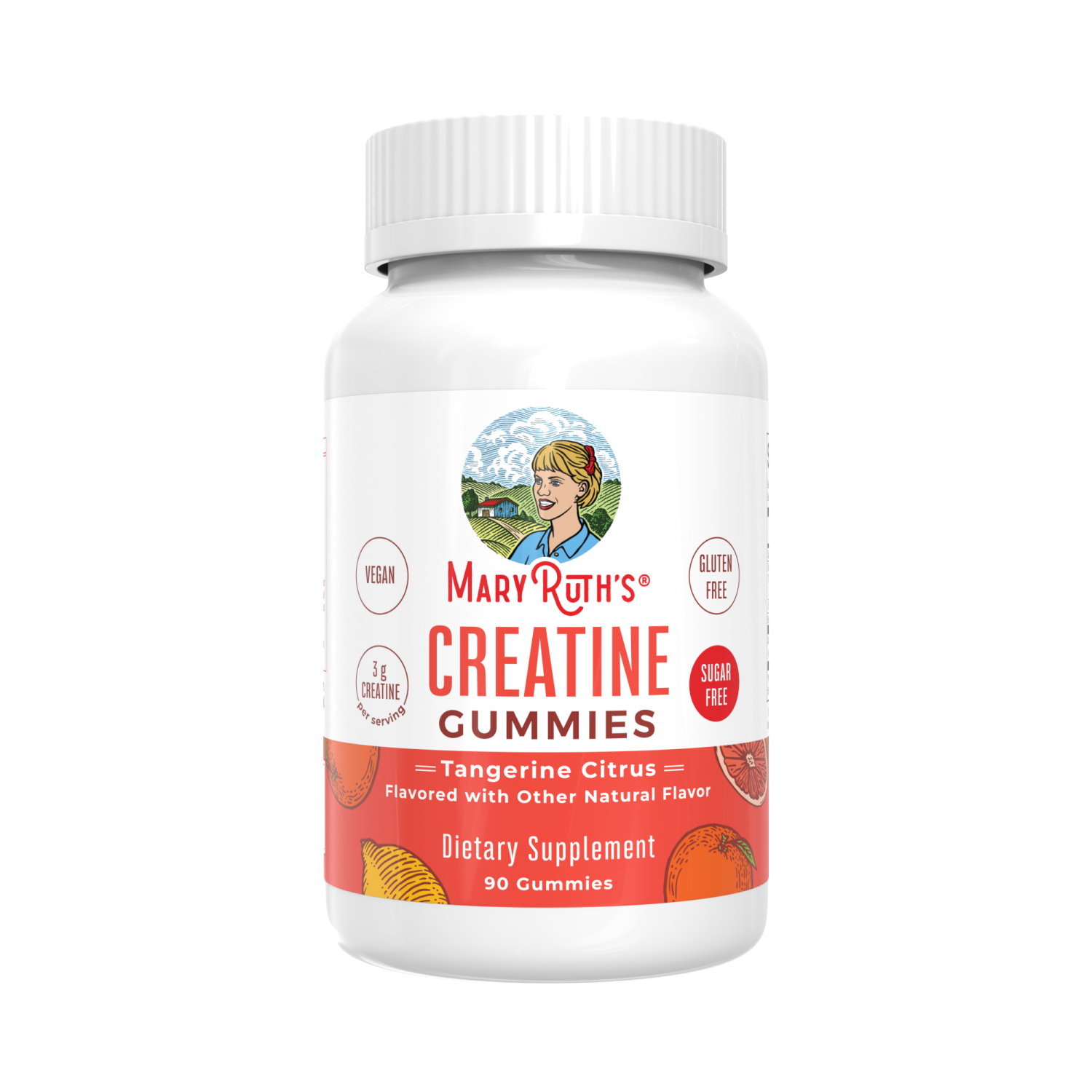 slide 1 of 8, MARY RUTHS Maryruths Creatine Gummies 90ct, 90 ct