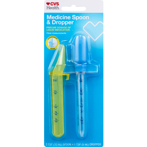 slide 1 of 1, CVS Health Medicine Spoon & Dropper, 1 set