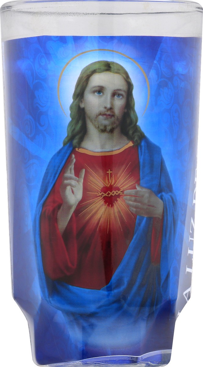 slide 6 of 8, Veladora Mexico Sacred Heart Prayer Candle 1 ea, 1 ea