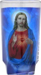 Veladora Mexico Sacred Heart Prayer Candle 1 ea