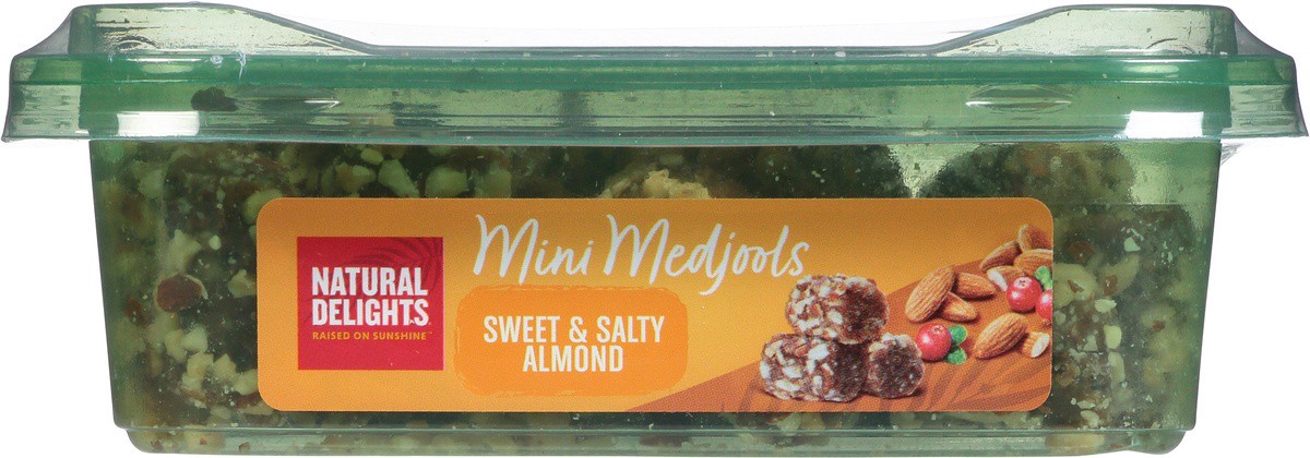 slide 6 of 8, Natural Delights Sweet & Salty Almond Mini Medjools - 12 oz, 12 oz