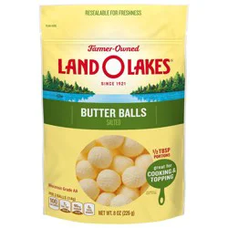 Land O'Lakes Salted Butter Balls, 8 oz Bag