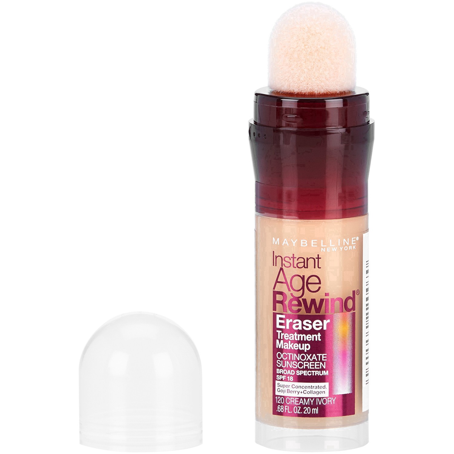 slide 11 of 51, Instant Age Rewind Treatment Foundation Makeup SPF 18 - 120 Creamy Ivory - 0.68 fl oz, 0.68 fl oz