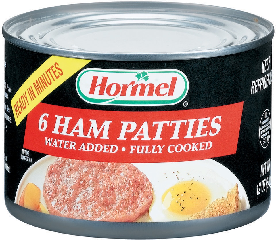 slide 1 of 1, Hormel Fully Cooked Ham Patties, 12 oz