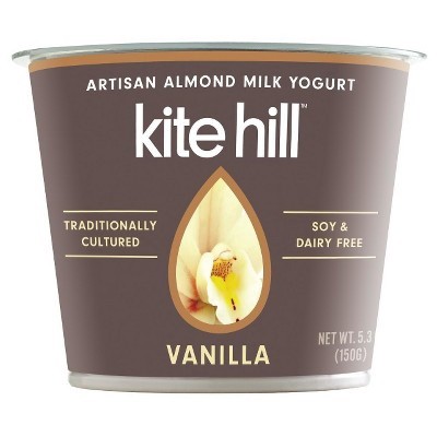 slide 1 of 2, Kite Hill Vanilla Almond Milk Yogurt, 5.3 oz