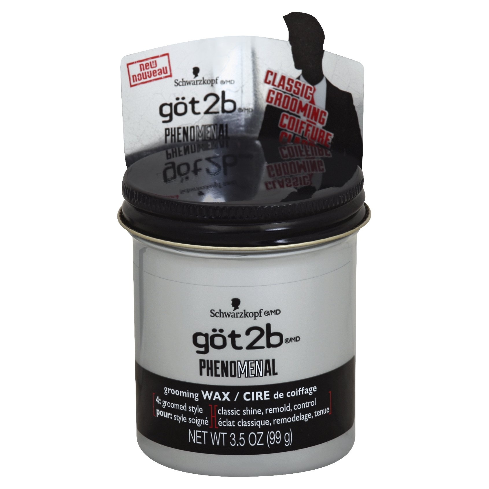 slide 1 of 2, göt2b Grooming Wax 3.5 oz, 3.5 oz