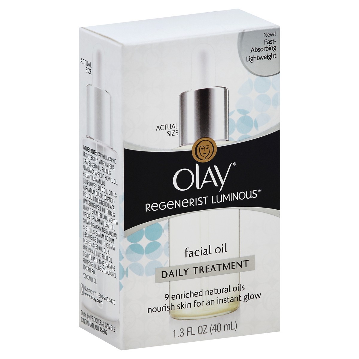 slide 5 of 5, Olay Facial Oil 1.3 oz, 1.3 oz