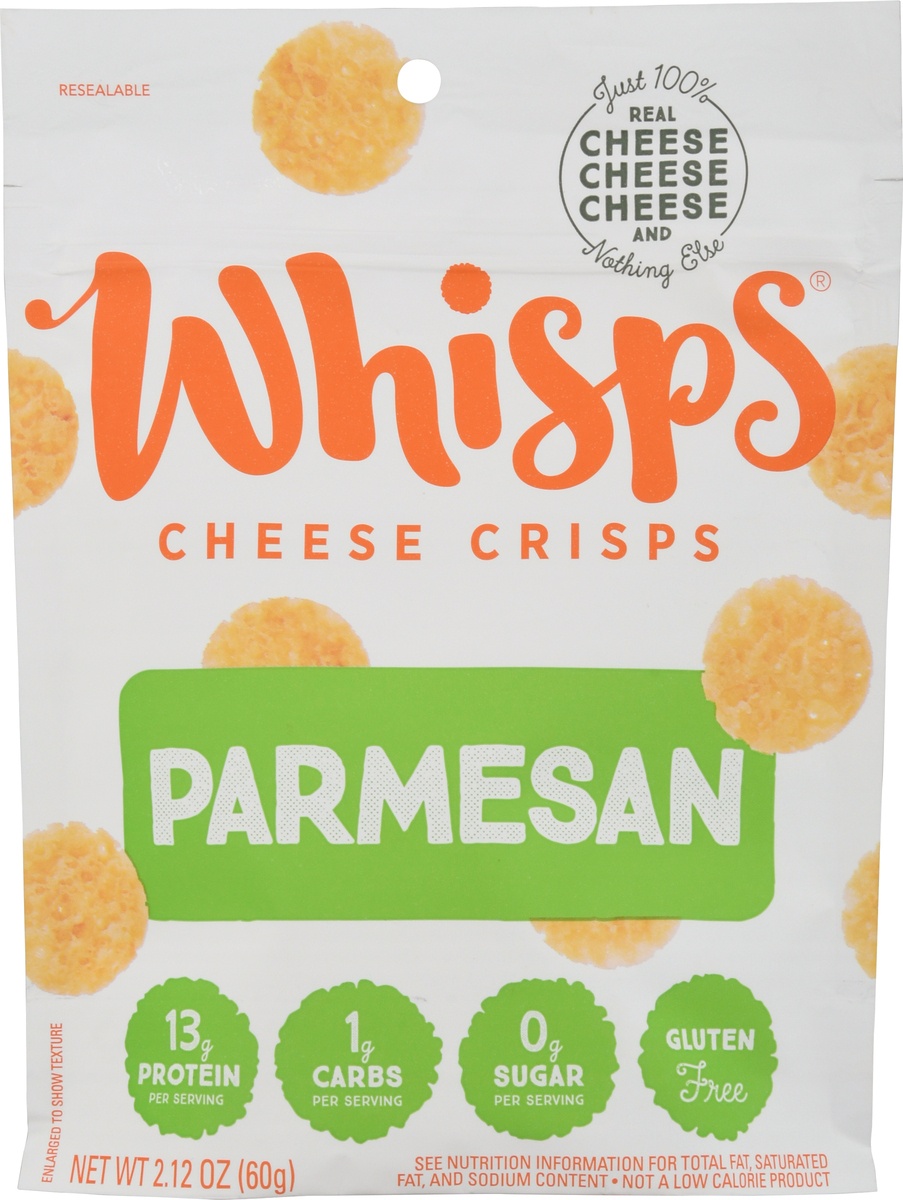slide 9 of 11, Whisps Parmesan Cheese Crisps, 2.12 oz