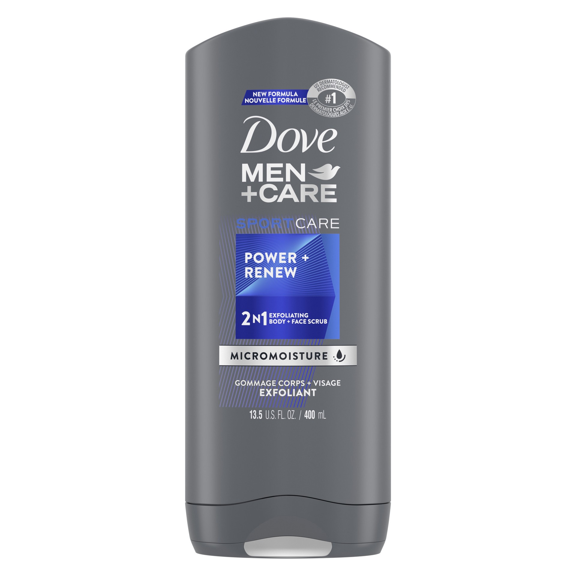 slide 1 of 9, Dove Men+Care SportCare Body Wash Power + Renew, 13.5 oz, 13.5 oz