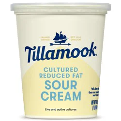 Tillamook Cultured Reduced Fat Sour Cream, 16 oz