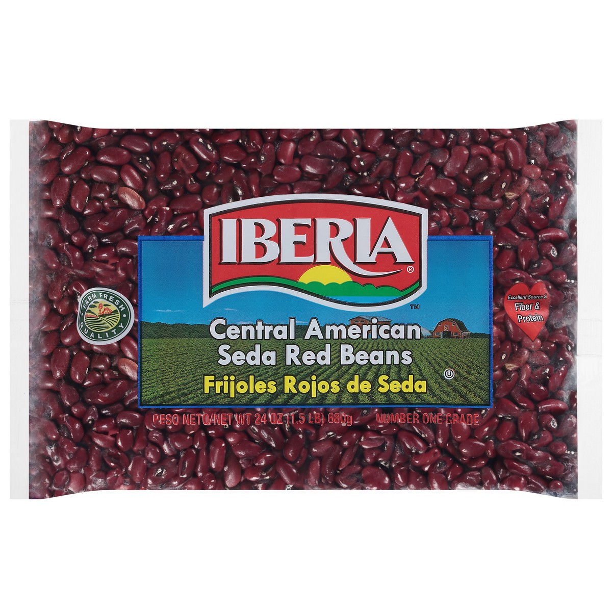 slide 1 of 13, Iberia Seda Beans, 24 oz