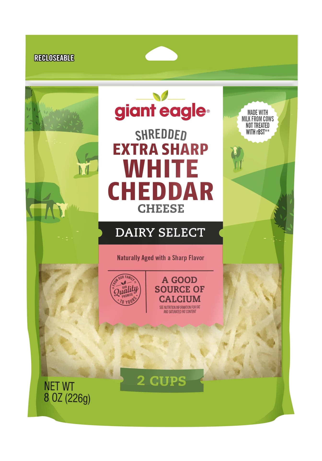 H-E-B Artisan White Cheddar Shredded Cheese