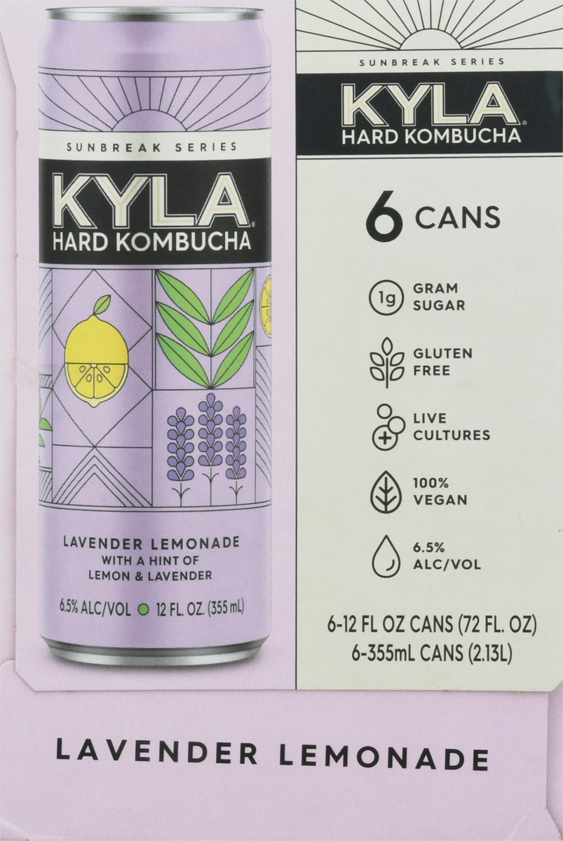 slide 8 of 9, Kyla Hard Kombucha, 6 ct; 12 oz