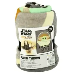 Star Wars Mandalorian Super Soft Plush Throw 1 ea