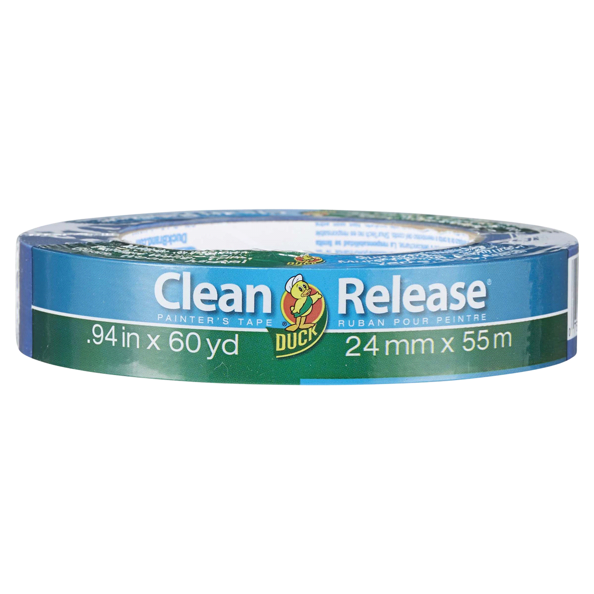 slide 1 of 1, Duck Clean Release Multiple Surfaces Painter's Tape, 0.94 in x 60 yd