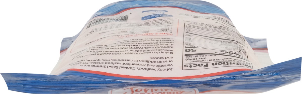 slide 12 of 14, Johnny Seafood Cooked Salad Shrimp 8 oz, 8 oz