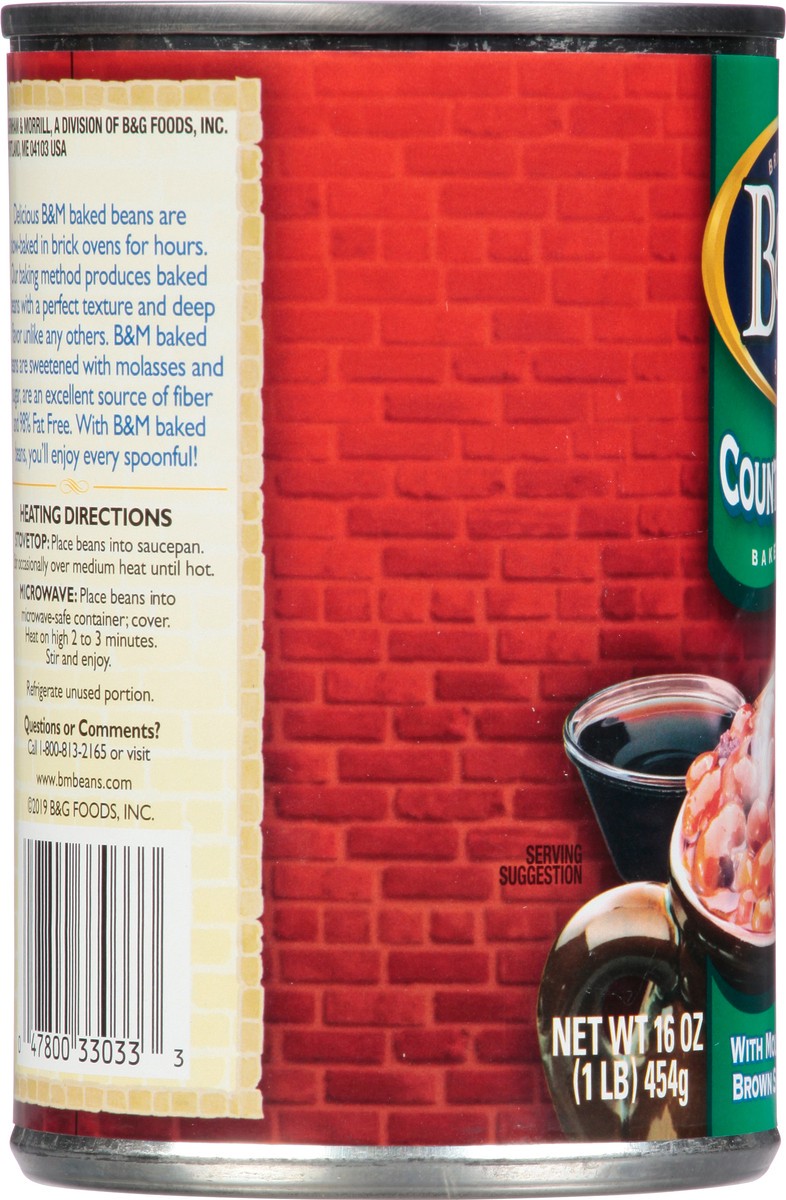 slide 5 of 12, B&M Country Style Baked Beans 16 oz, 16 oz