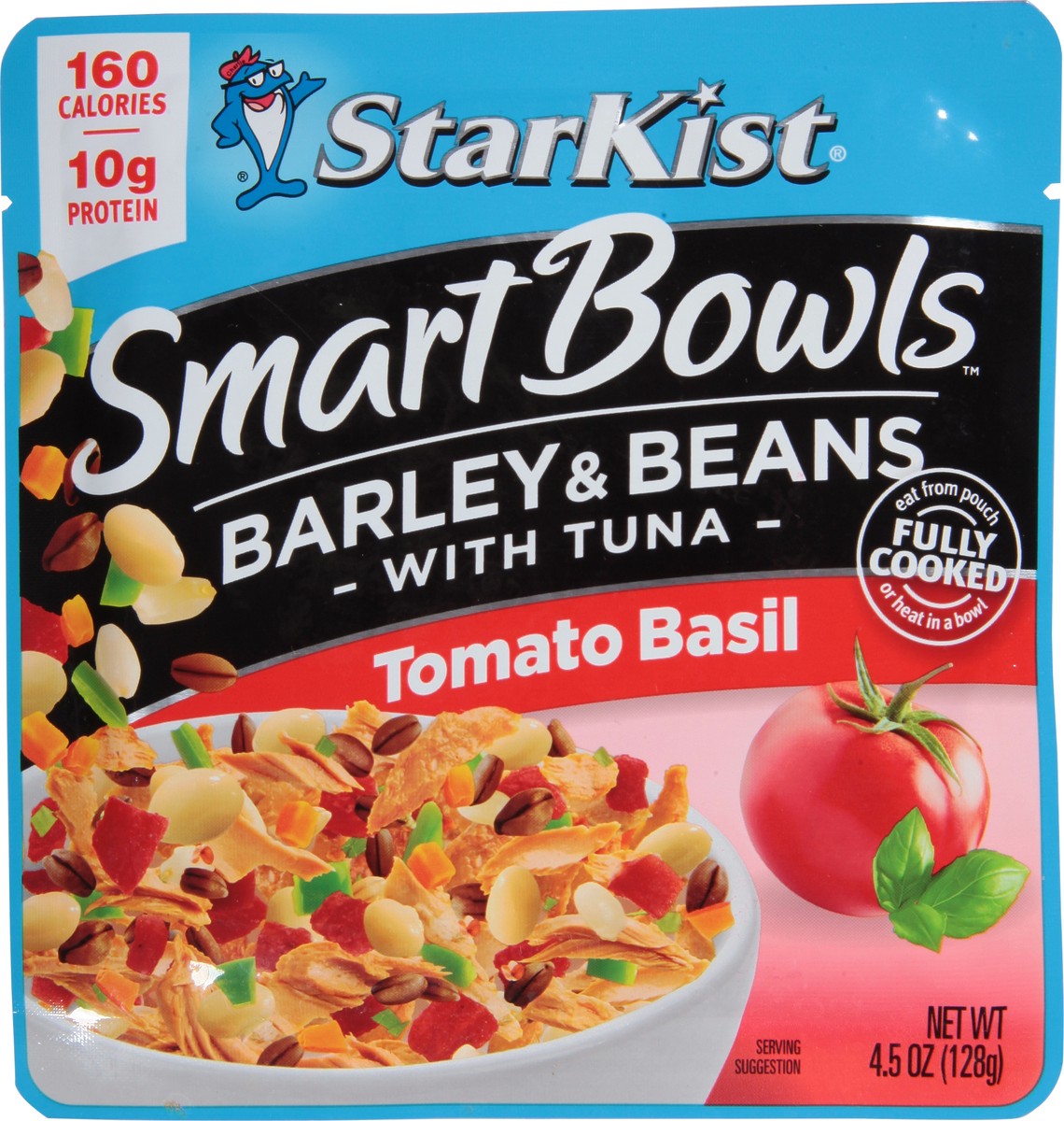 slide 2 of 9, StarKist Smart Bowls Tomato Basil Barley & Beans with Tuna 4.5 oz, 4.5 oz