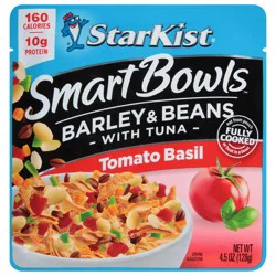 StarKist Smart Bowls Tomato Basil Barley & Beans with Tuna 4.5 oz