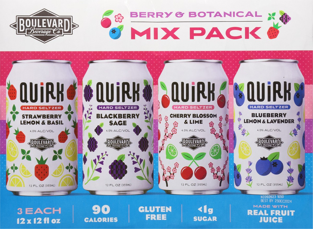 slide 10 of 13, Boulevard Brewing Co Space Camper India Pale Ale Assorted Hard Seltzer Mix Pack 12 - 12 fl oz Cans, 12 ct