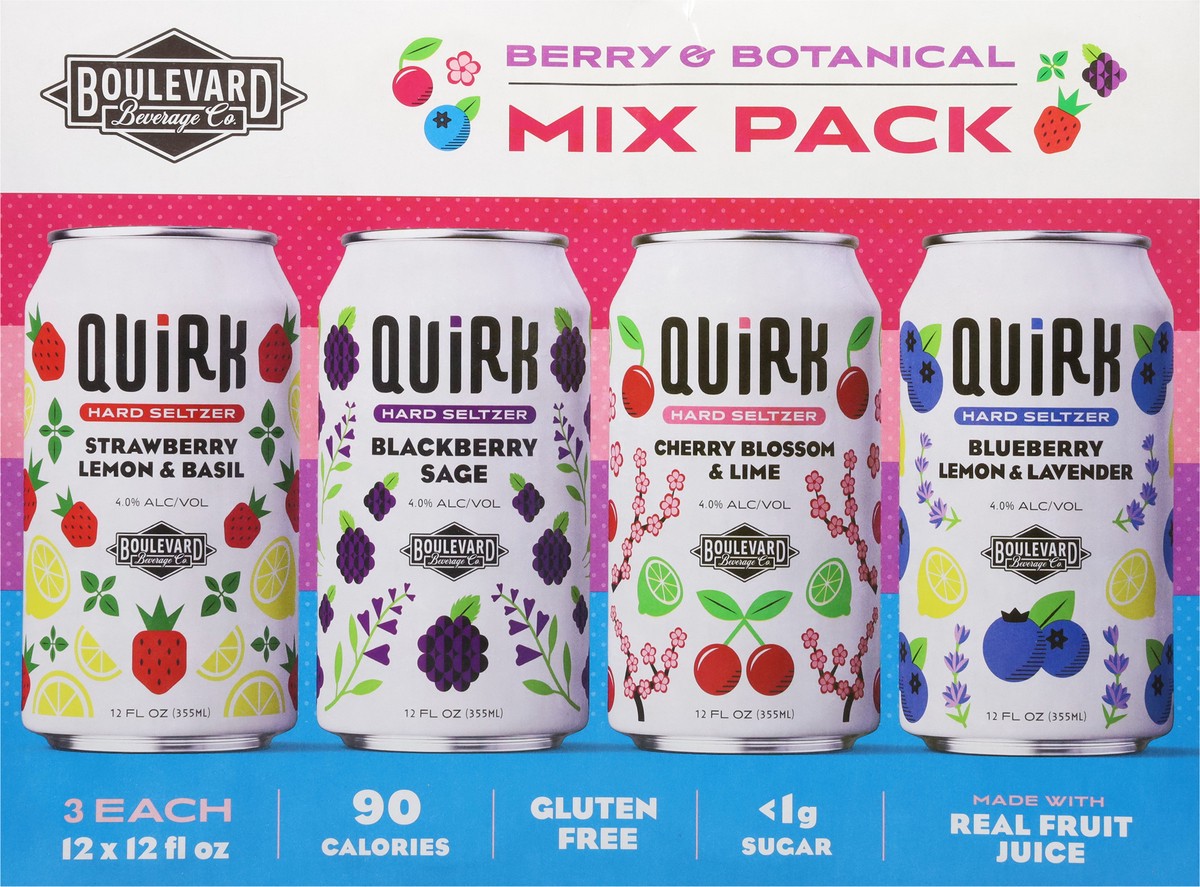 slide 3 of 13, Boulevard Brewing Co Space Camper India Pale Ale Assorted Hard Seltzer Mix Pack 12 - 12 fl oz Cans, 12 ct