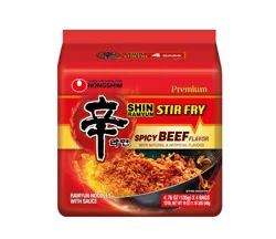 Shin Stir Fry Spicy Beef