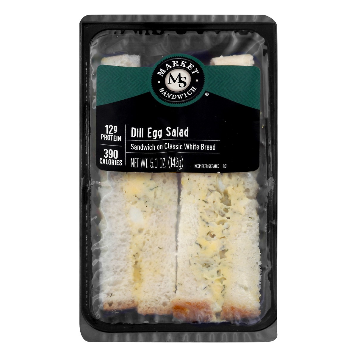 slide 1 of 13, Market Sandwich Dill Egg Salad Sandwich, 5 oz