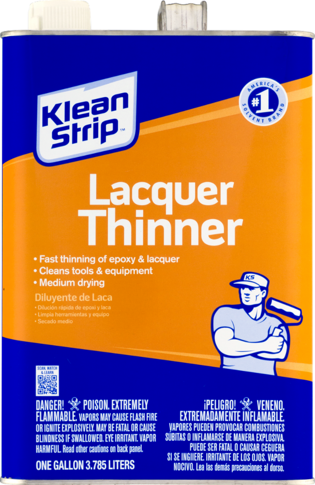 slide 1 of 1, Klean Strip Lacquer Thinner, 1 gal