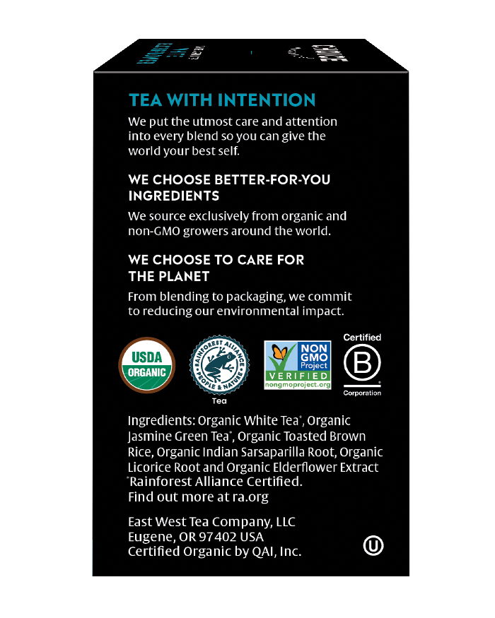 slide 3 of 5, Choice Organics White Elderflower White & Green Tea 16 Bags, 16 ct