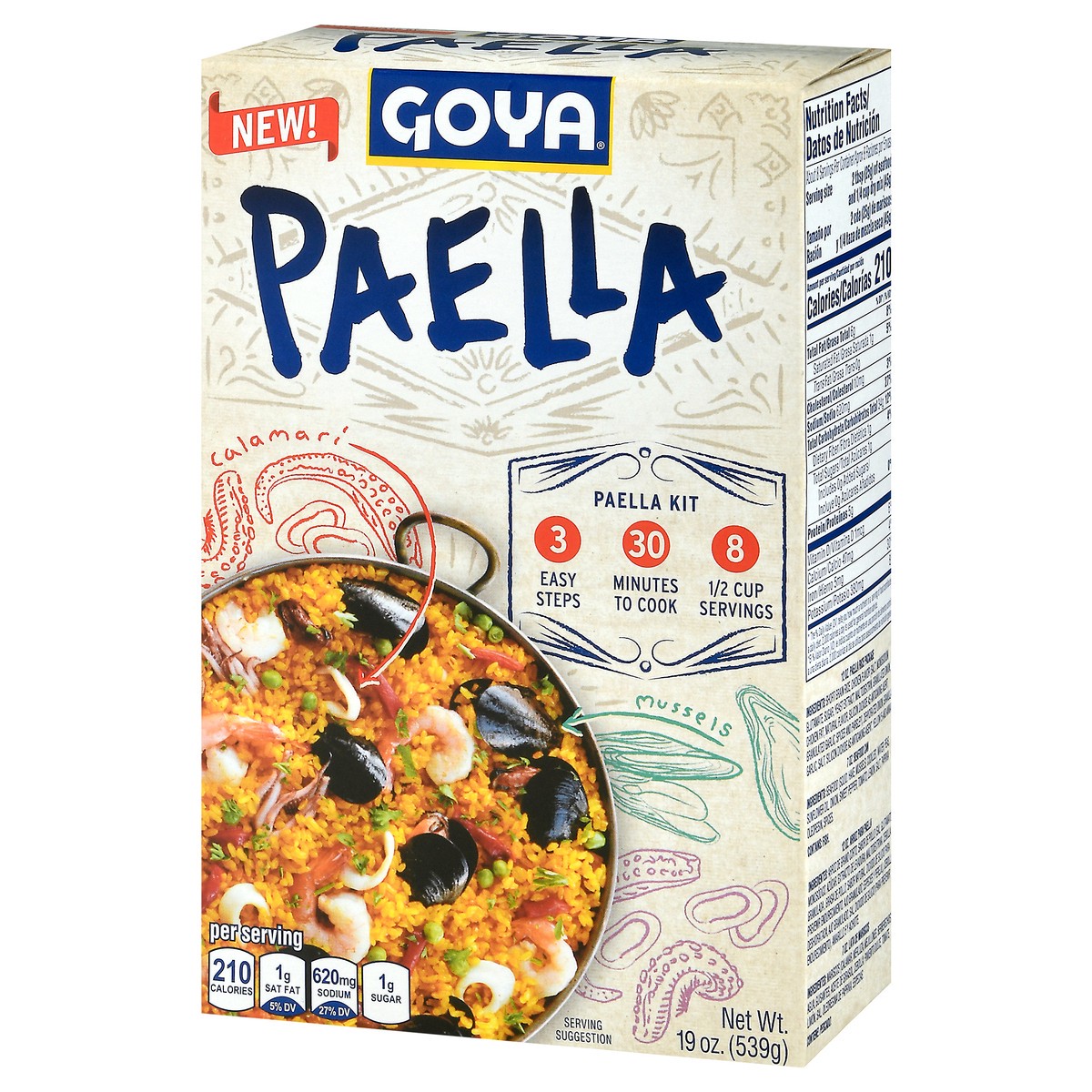 slide 8 of 9, Goya Paella Kit 19 oz, 19 oz