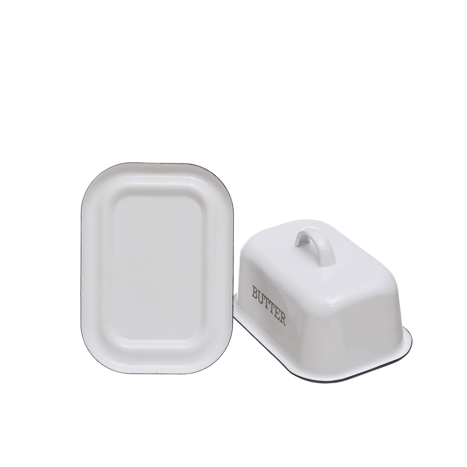 slide 2 of 3, Butter Dish By Ashland, 7 in x 5.25 in