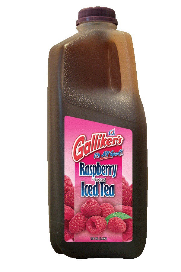 slide 1 of 1, Galliker's Raspberry Iced Tea - 64 oz, 2 qt