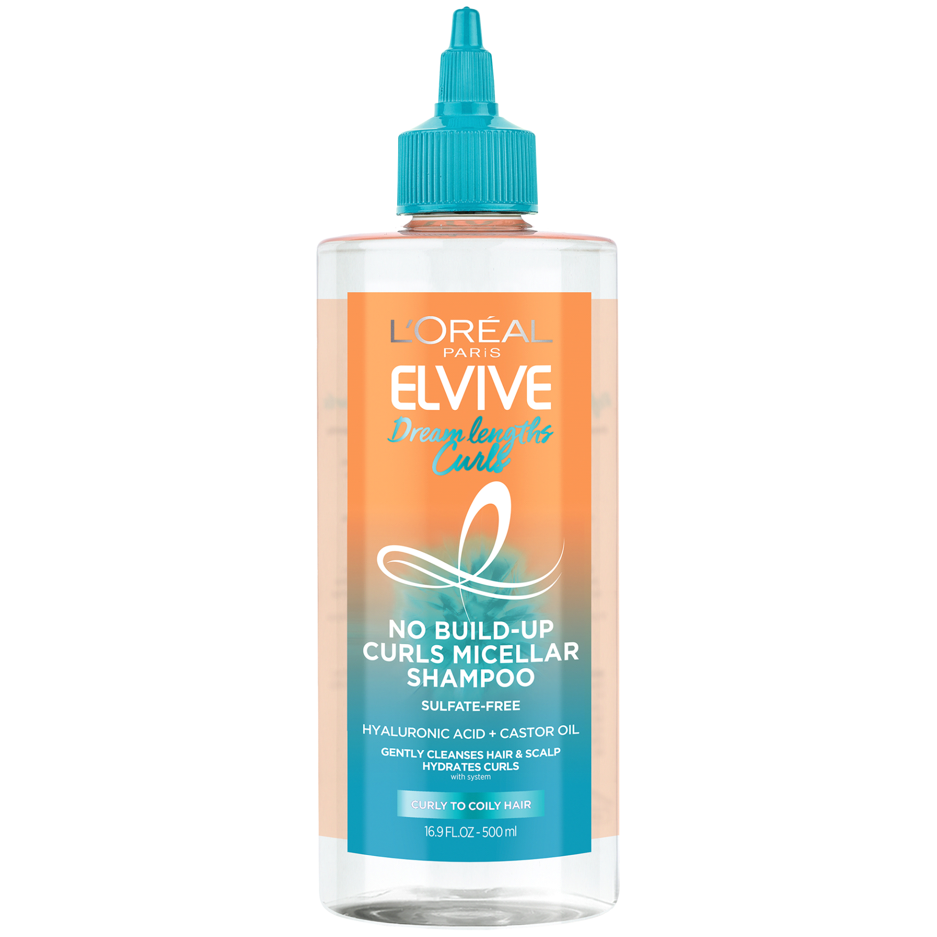 slide 1 of 29, L'Oréal Elvive Dream Lengths Curls Micellar Sulfate-Free Shampoo - 16.9 fl oz, 16.9 fl oz