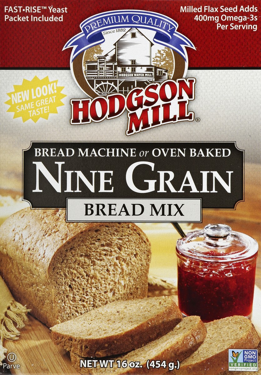 slide 4 of 4, Hodgson Mill Bread Mix 16 oz, 16 oz