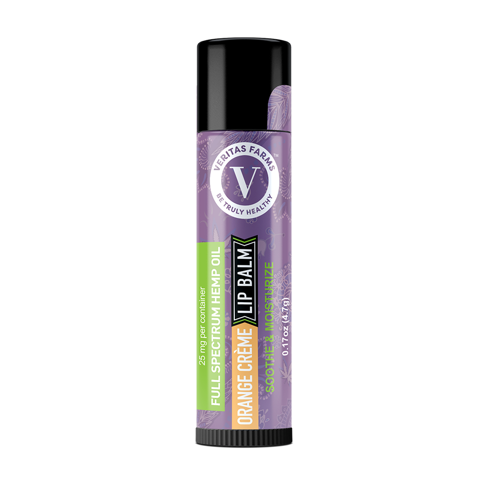 slide 1 of 4, Veritas Farms Orange Creme Lip Balm Availability Limited To Pharmacy Hours, 0.15 oz