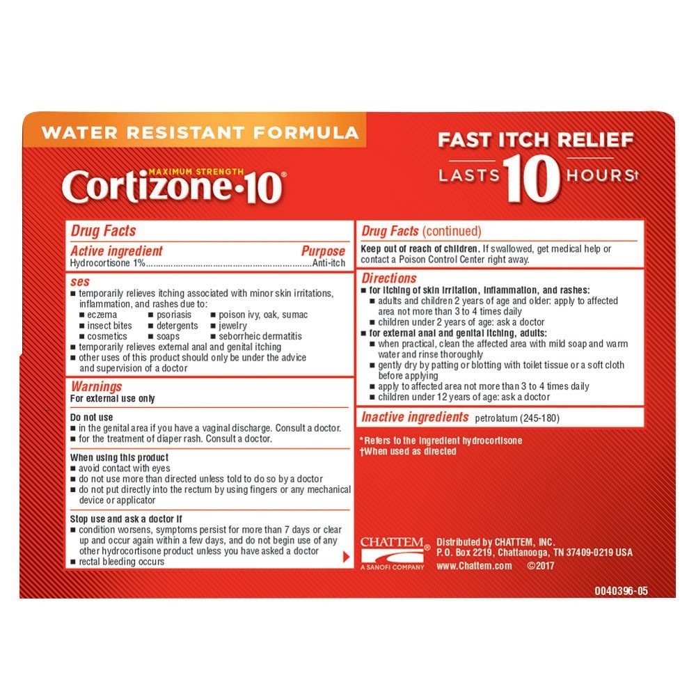 slide 2 of 3, Cortizone-10 1% Hydrocortisone Anti-Itch Ointment Maximum Strength, 2 oz