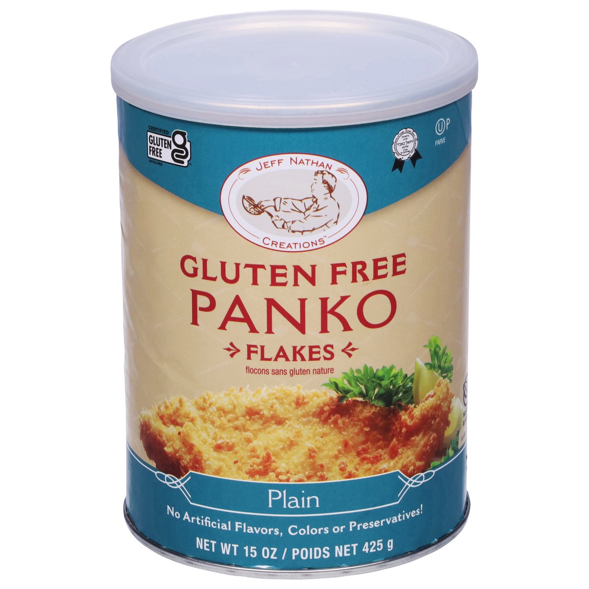 slide 1 of 9, Jeff Nathan Creations Flakes Gluten Free Panko 15 oz, 15 oz