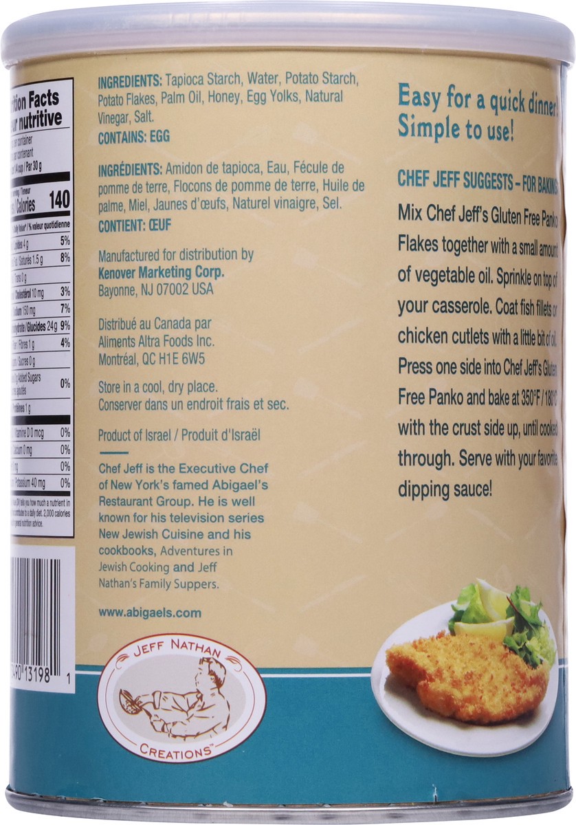 slide 7 of 9, Jeff Nathan Creations Flakes Gluten Free Panko 15 oz, 15 oz